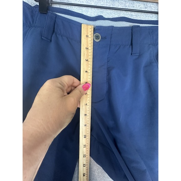 Under Armour Loose Fit Golf‎ Pants Men 30x30 Blue Performance Stretch - Picture 8 of 14